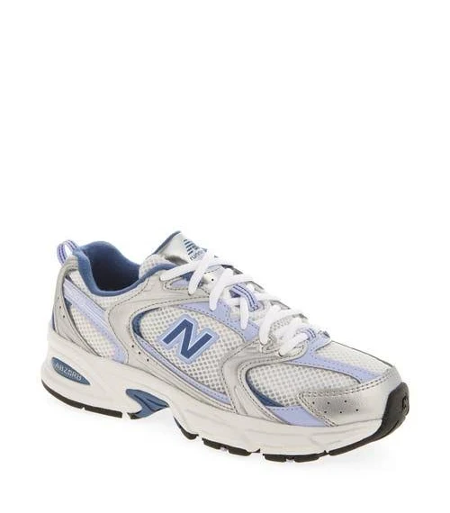 New Balance Gender Inclusive 530 Sneaker in Silver Metallic/daybreak at Nordstrom, Size 10 Women's