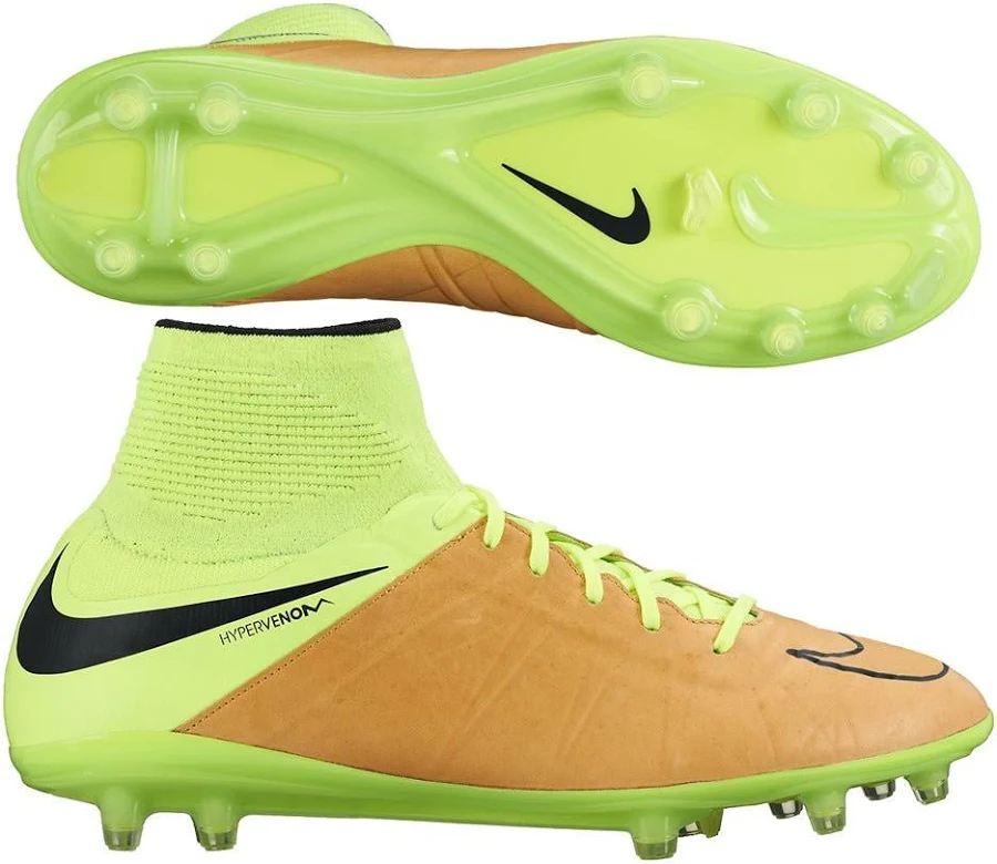 Nike Hypervenom Phantom II LT FG Firm | Best Buy Soccer Canvas/Black/Volt / 8