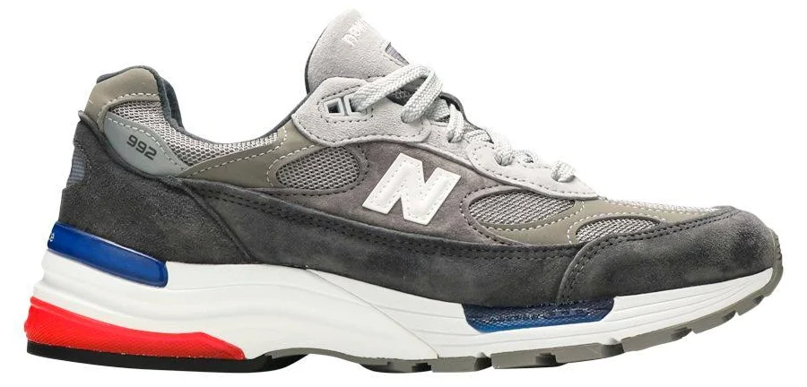 New Balance 992 Made in USA 'Grey Blue Red' | Men's Size 7