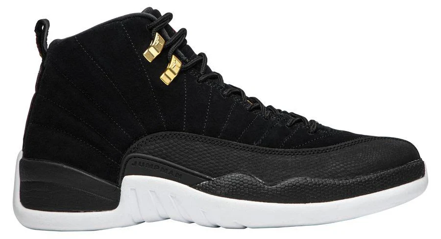Air Jordan 12 Retro 'Reverse Taxi' | Black | Men's Size 12