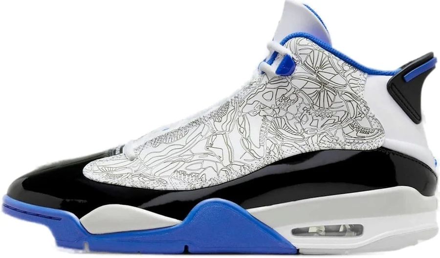 Air Jordan Dub Zero 'White Game Royal' 311046-140 US 8