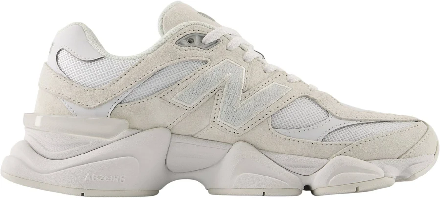 New Balance 9060 Shoes, Men's, M6.5/W8, Reflection/White
