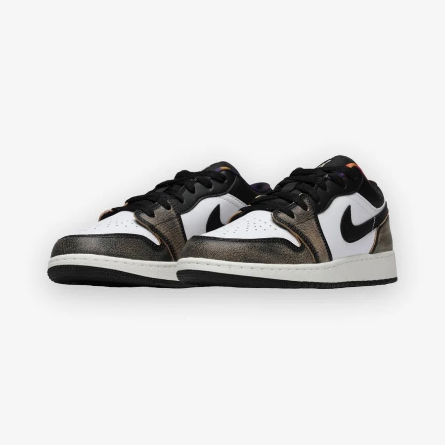 Air Jordan 1 Low SE (GS) Black White Onyx White Sail DQ8421-001