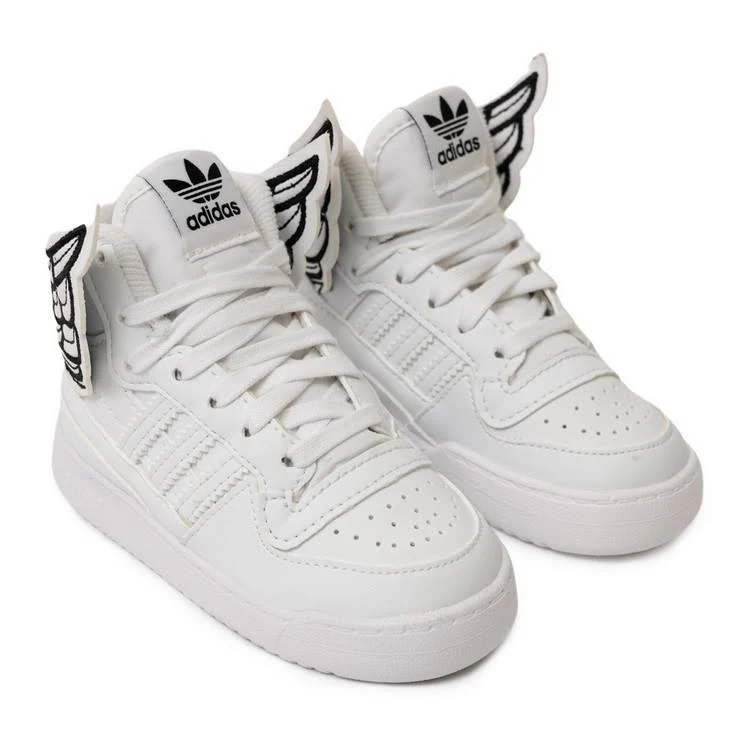 Adidas X Jeremy Scott Kids Js Wings 4.0 White Gy1848 Sizes 5k-10k