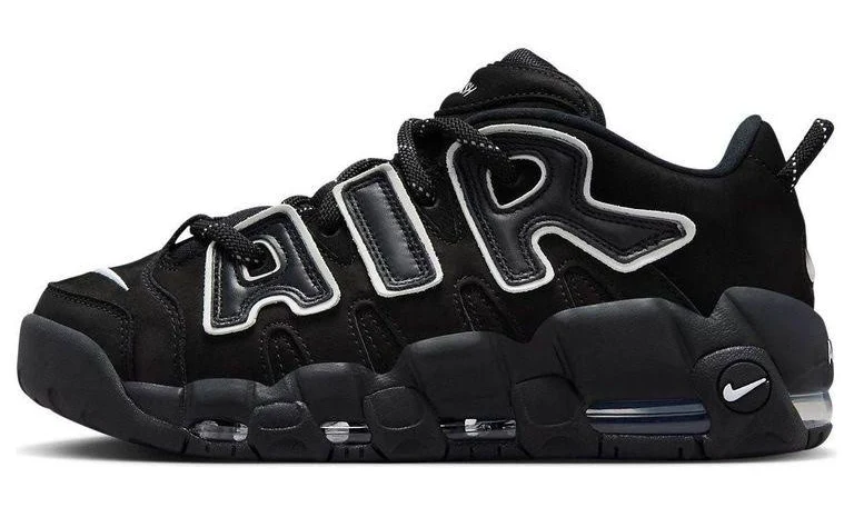 Nike Men's Air More Uptempo Low Sp Shoes - Black - Low-top sneakers - 11.5