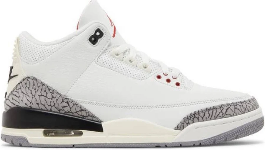 Nike Air Jordan 3 Retro White Cement Reimagined Dn3707-100 Men Size