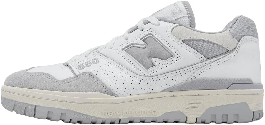 New Balance 550 Athletic Men Sneakers - White/grey