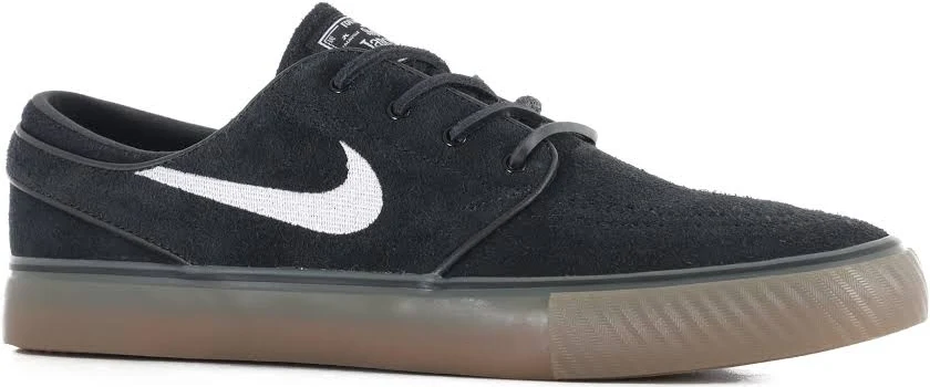 Nike SB Zoom Janoski OG + Skate Shoes - black/white-black-gum lt brown 9.5