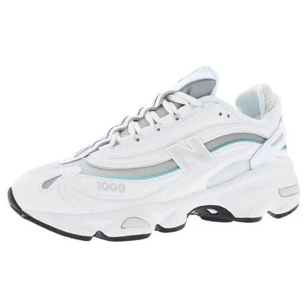 New Balance M1000 Unisex Shoes Size 8.5, Color: White/Green, Adult Unisex