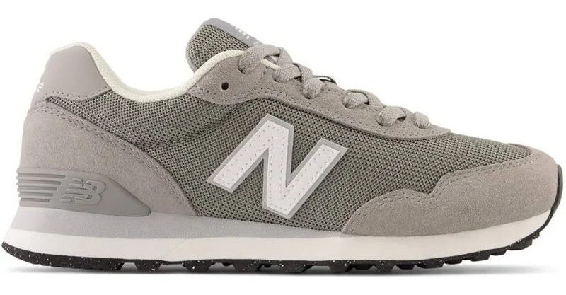New Balance Women's 515 Retro Sneaker Light Grey/White - Women's Athletic Lifestyle at Academy Sports