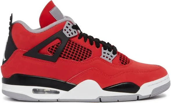 NIKE - Red Air Jordan 4 Retro Toro Bravo Sneakers
