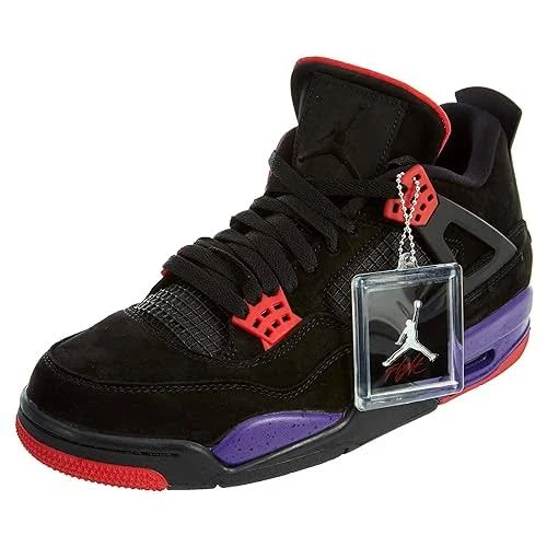 Air Jordan 4 Retro NRG Raptors AQ3816 065 Black/Purple (13)