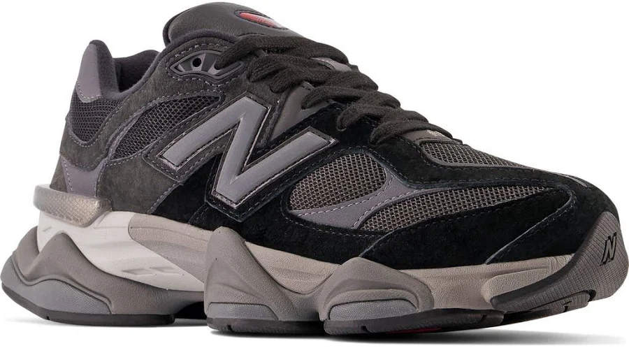 New Balance Gender Inclusive 9060 Sneaker in Black/Castlerock at Nordstrom, Size 11.5 Women's