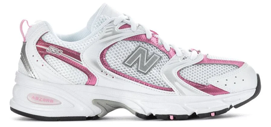New Balance 530 Wide | Women’s | White/Pink Sugar | ShopWSS White/Pink Sugar / 06.5