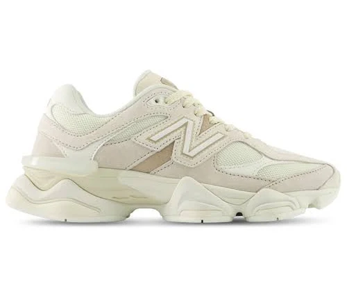 New Balance Womens 9060 - Running Shoes Gray/White Size 05.5
