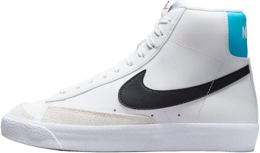 Nike Blazer Mid '77 - White/black/blue