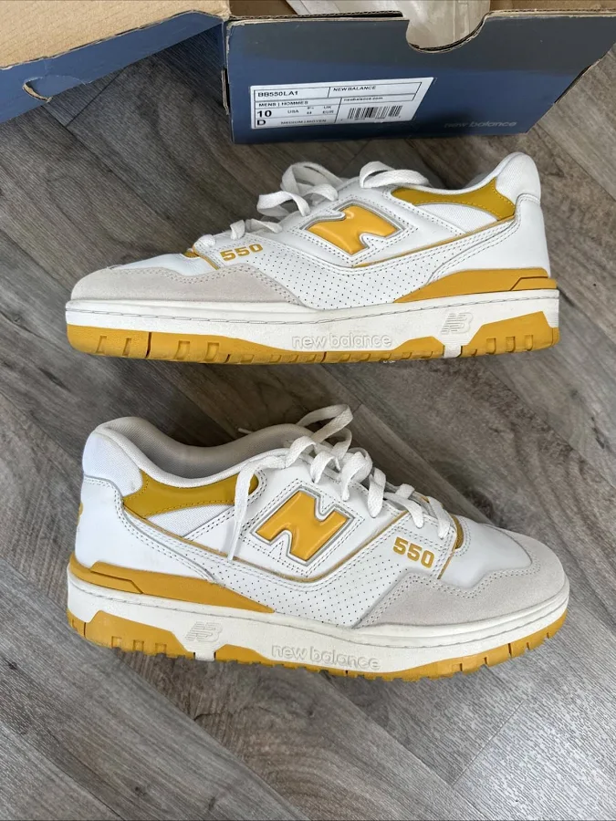 Balance 550 Sea Salt Pack Yellow Size 10