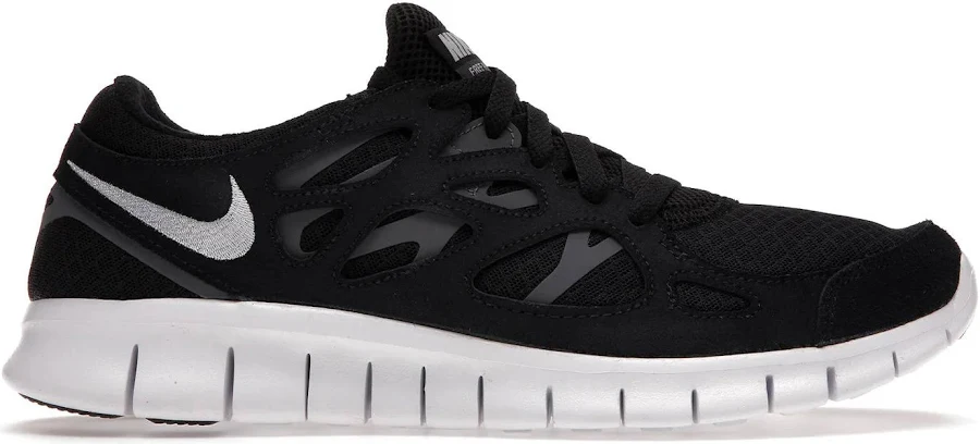 Nike Free Run 2 Black White - 537732-004