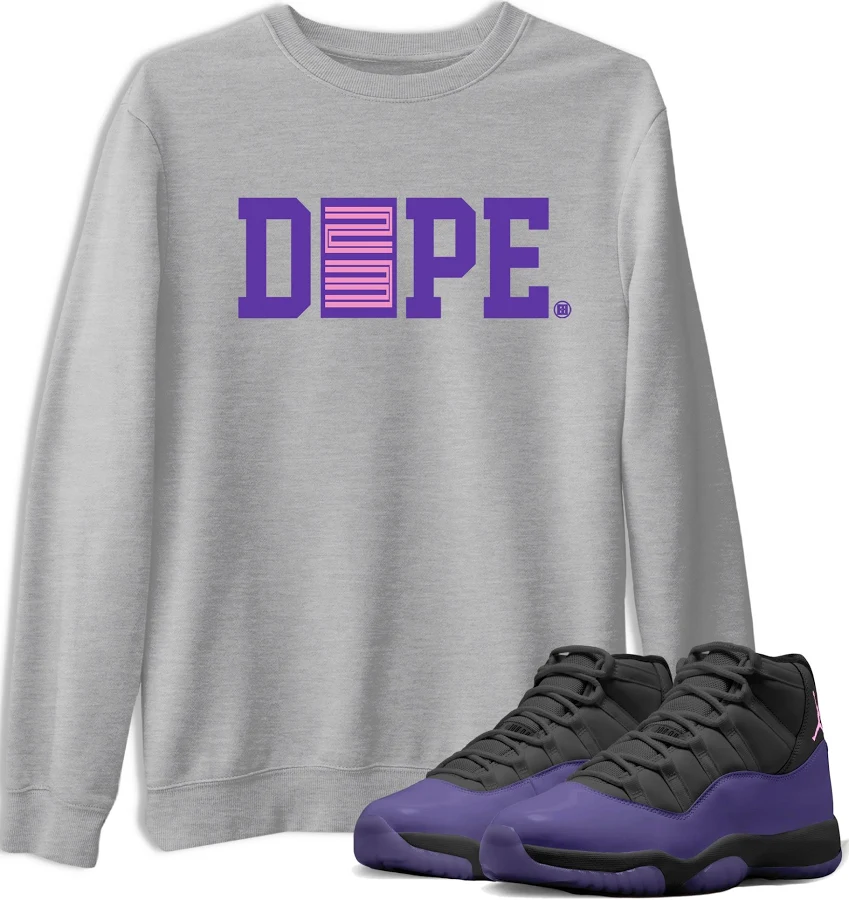 Air Jordan 11 Canyon Purple Dope 23 Graphic Tee