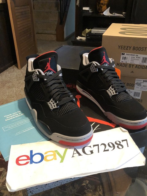 air jordan retro 4 bred 2019