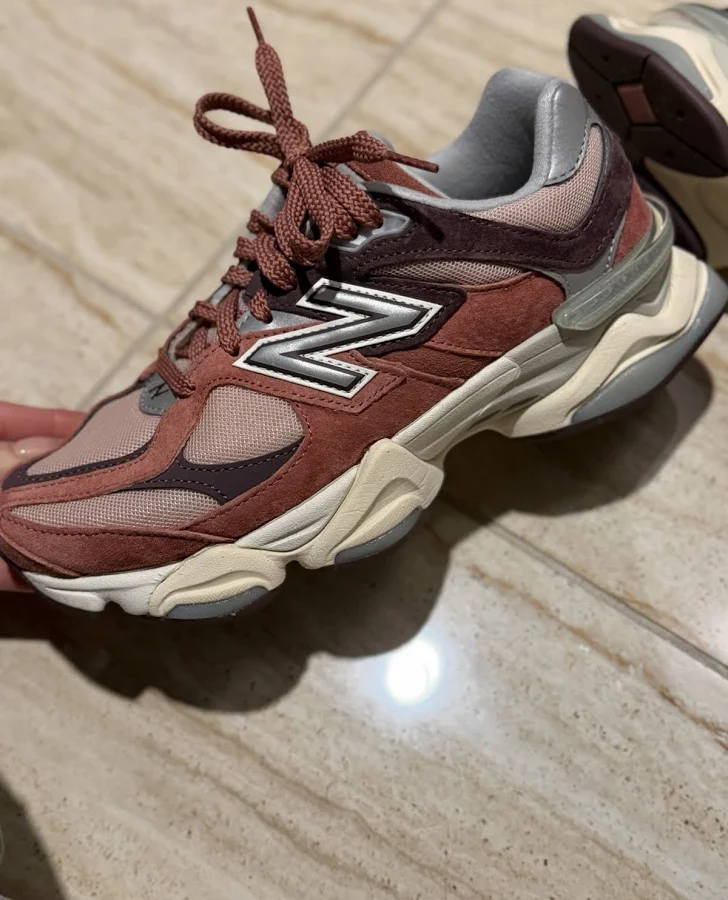 Balance 9060 Cherry Blossom Pack Mineral Red Tru Suede Mesh Men's