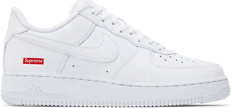 Supreme x Nike Air Force 1 Low Box Logo - White 7