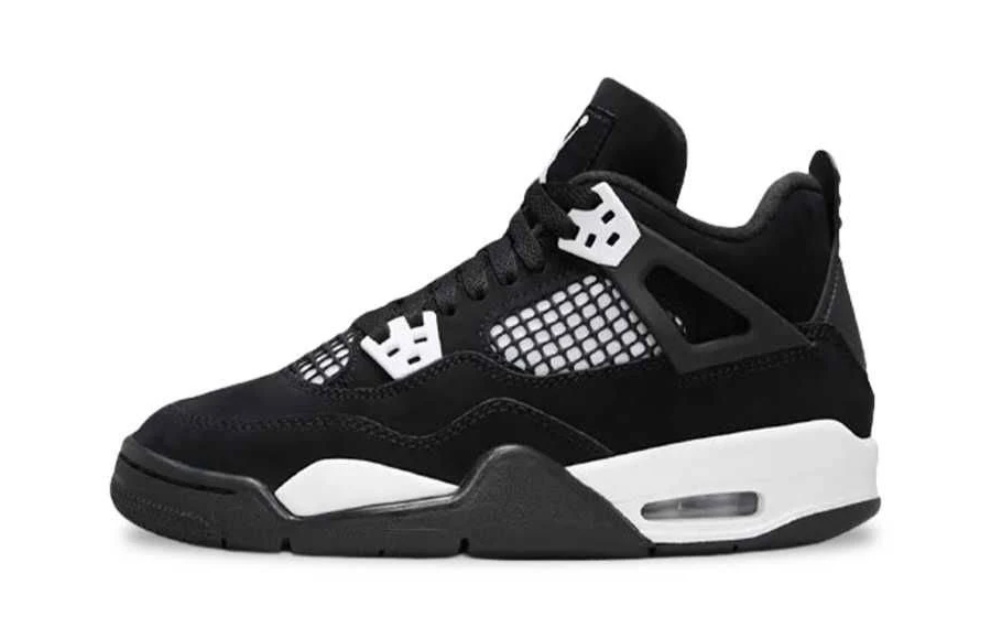 Nike GS Air Jordan 4 Retro "White Thunder"