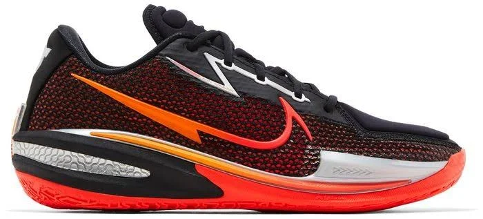 Nike Men's G.t. Cut 1 Basketball Shoes, Black/bright Crimson, Size 15,