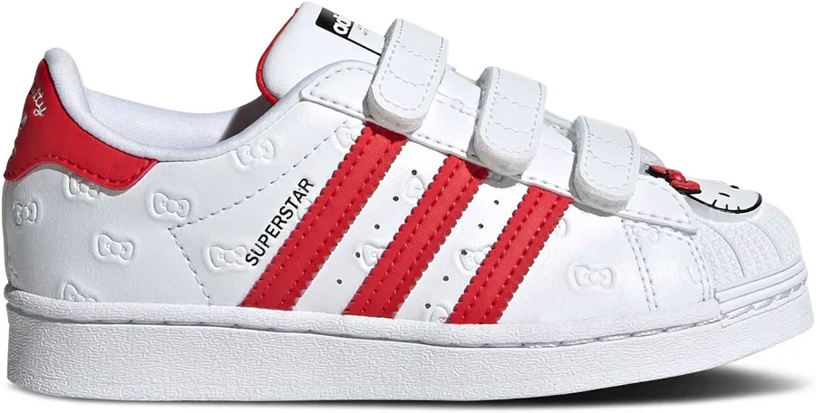 adidas Originals Kids Hello Kitty Superstar Trainers