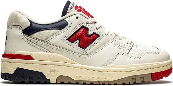 New Balance - x Aimé Leon Dore 550 "White/Navy/Red" sneakers - unisex - Leather - 8.5