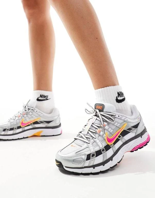 Nike Women's P-6000 Sneakers - White - Low-top sneakers