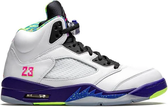 Jordan - Air Jordan 5 Retro "Alternate Bel-Air" sneakers - unisex - Calf Leather - 12 - White