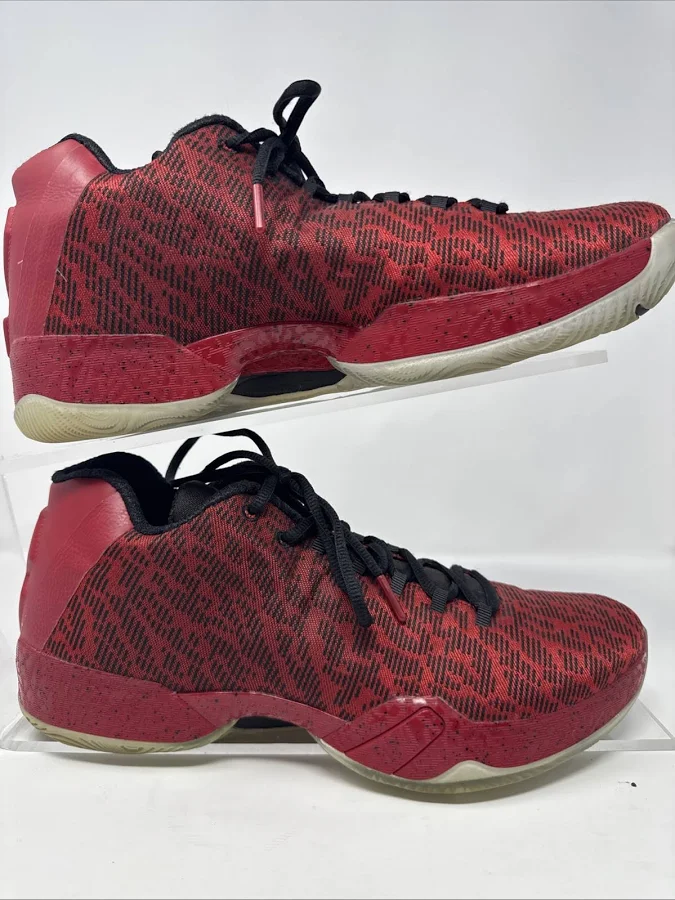 Jordan 29 Low Top Men’s Size 11.5 Jimmy Butler Basketball Shoes Red