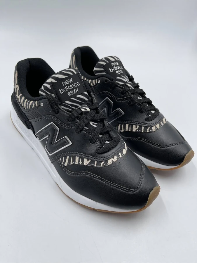 Balance 997h Black Gum Zebra/animal Print Sneaker Women's