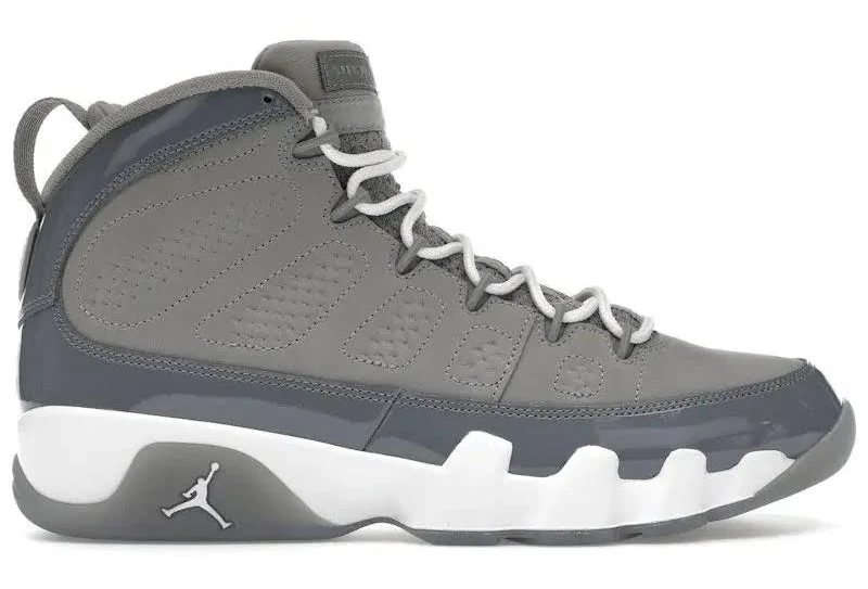 Jordan Men's 9 Retro Cool Grey (2025), from StockX