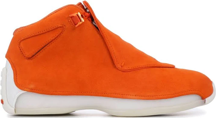Air Jordan 18 Retro 'Orange Suede' | Men's Size 7.5