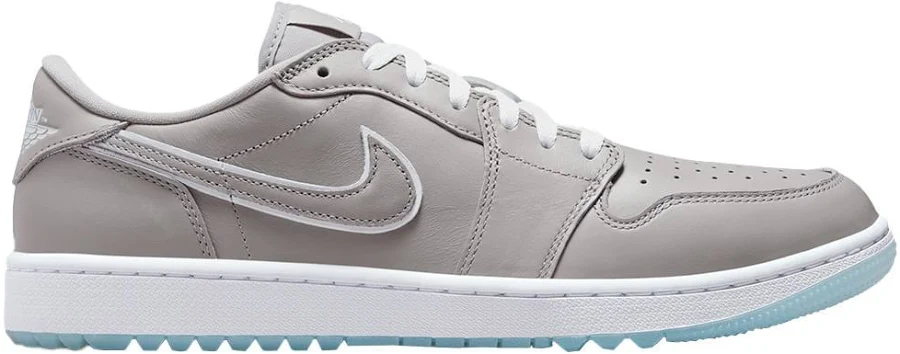 Jordan Men's Air 1 Low G Spikeless Golf Shoes 9214299- 8.5 Medium Gray/White/Blue Tint