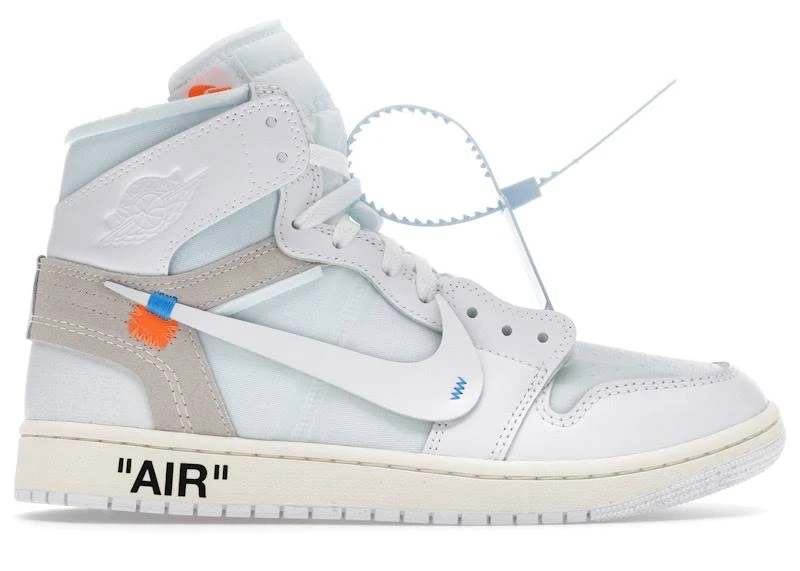 Air Jordan 1 Retro High OG SP x Virgil Abloh Archive Alaska Sneakers