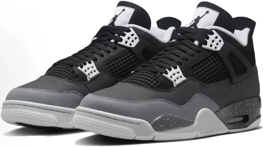 Jordan 4 Retro "fear" Men's Basketball Shoes White/black Us 7-12 Mid