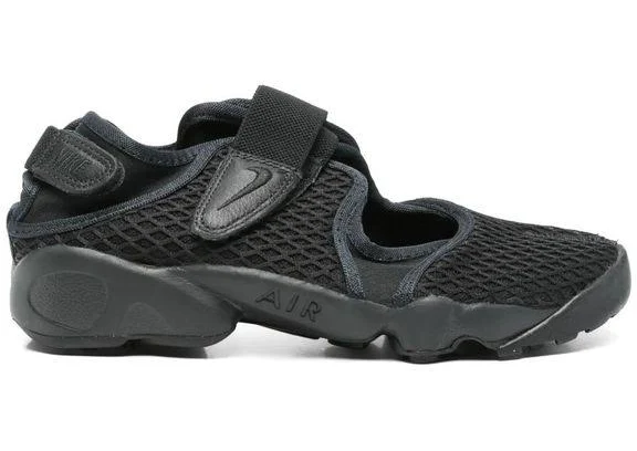 Nike Women's Air Rift Mesh Sneakers - Black - Low-top sneakers - 5