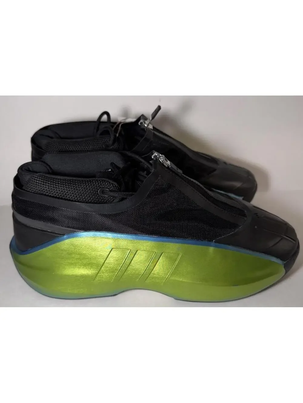 Adidas Crazy IIInfinity Lace Up Sneakers Casual Shoes Green