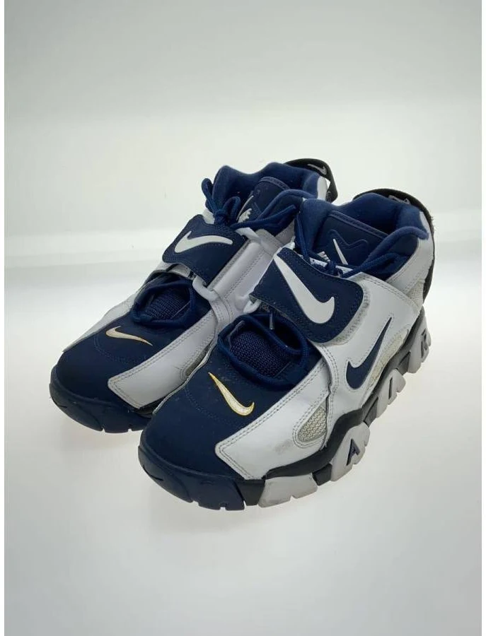 Nike Air Barrage Mid At7847-101 Us9.5 White Retro Training Men's Shoes