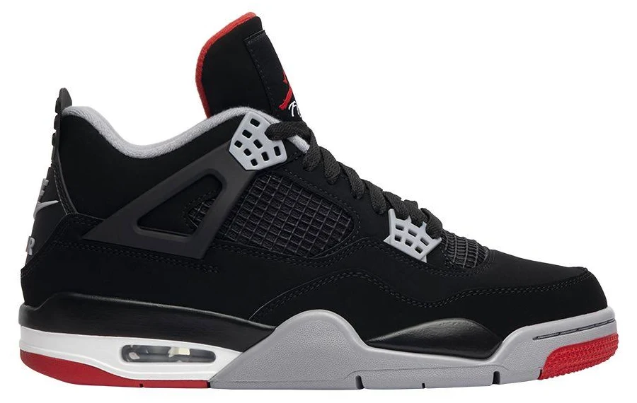 Air Jordan 4 Retro OG 'Bred' 2019 | Black | Men's Size 6