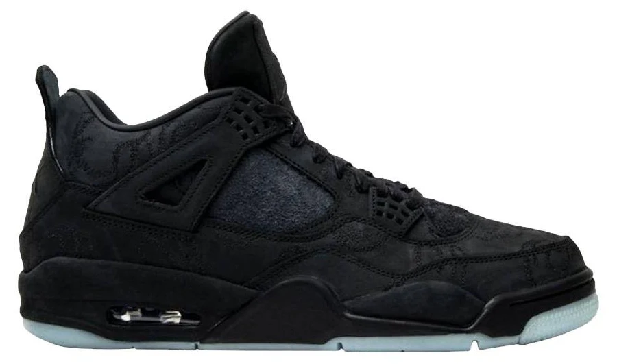 Jordan Kaws X 4 Retro Sample Men Sneaker - Black