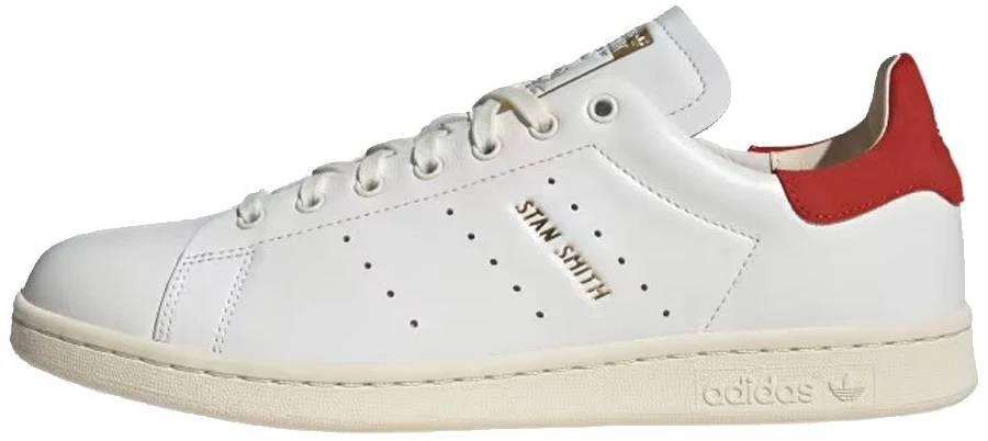 Adidas Stan Smith Lux Low Top Men Sneakers - Cloud White/cream White/red