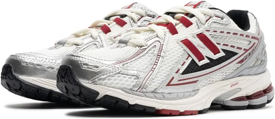 Balance 1906r Nb Sneakers Men's Sizes 8-13 Silver Metallic Crimson Red