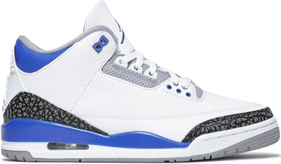 Air Jordan 3 Retro Racer Blue 8.5