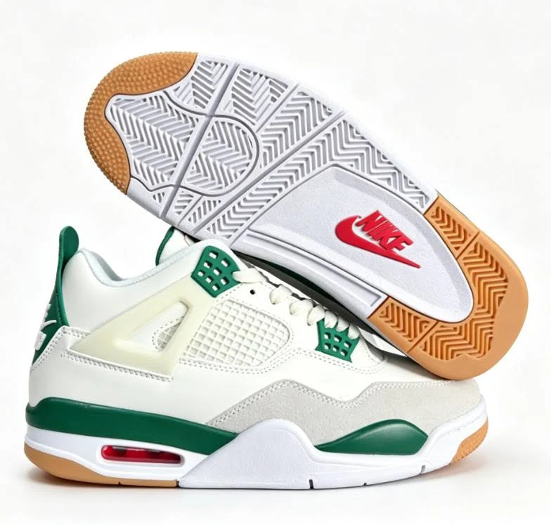 Jordan 4 Retro Sb Pine Green Men's Us Size 7-12