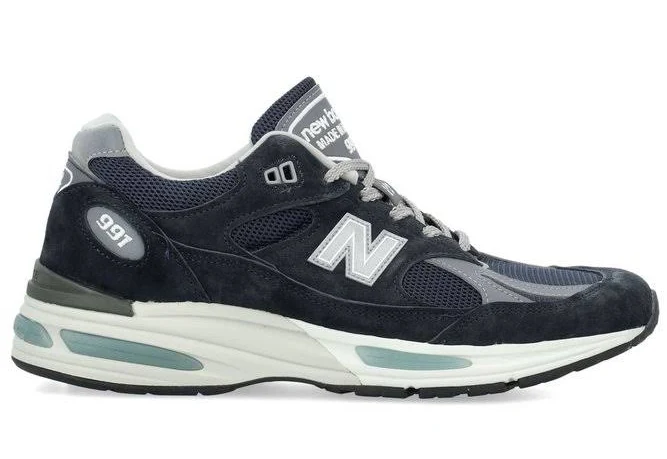 New Balance 991V2 Lace-Up Sneakers - US7