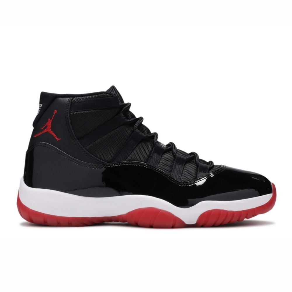 Nike Air Jordan 11 Retro Black/Red Men's Shoes